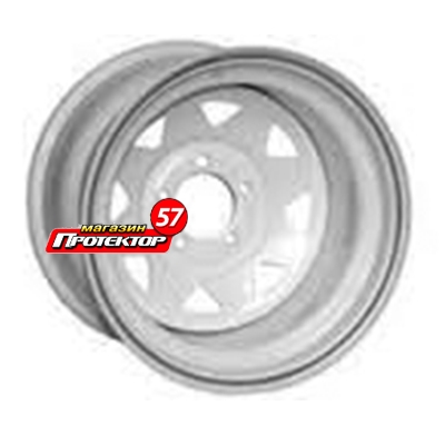 Диск 8x15 5x114.3 ET-19 D84 4x4sport Штамп JEEP Белый