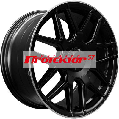 Диск Литой 8.5x19 PCD 5x112 ET38 D66.6 PDW L5424 Semi Matt Black+Machine Lip
