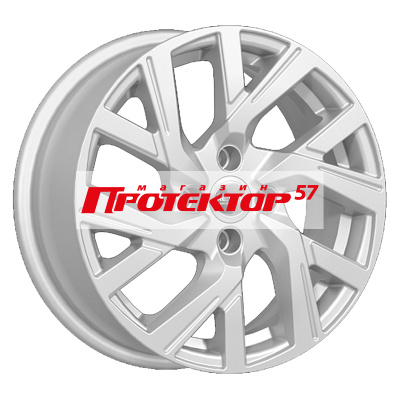 Диск 6x15 4x100 ET37 D60.1 K&K КСr1030 Сильвер