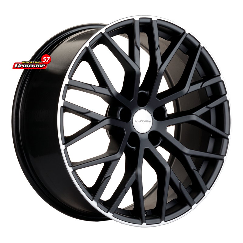 Диск 8.5x20 5x120 ET45 D72.6 Khomen Wheels KHW2004 Black matt