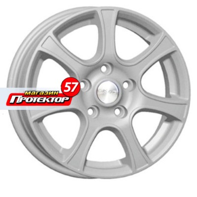 Диск 5.5x15 4x100 ET45 D54.1 СКАД Торнадо Сильвер