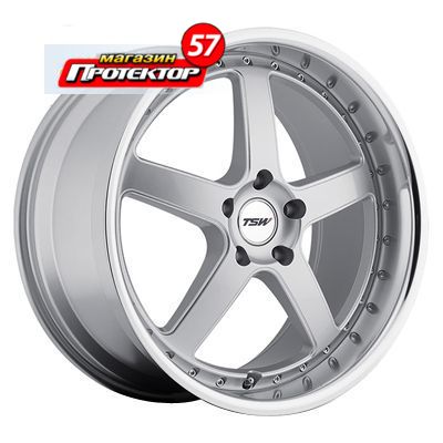 Диск 8x17 5x120 ET35 D76 TSW Carthage Silver