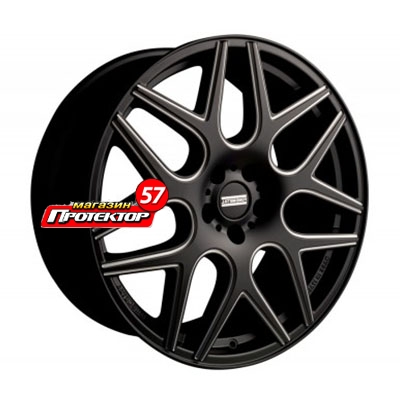 Диск 8.5x20 5x112 ET26 D66.6 FONDMETAL STC-MS Matt Black Milled