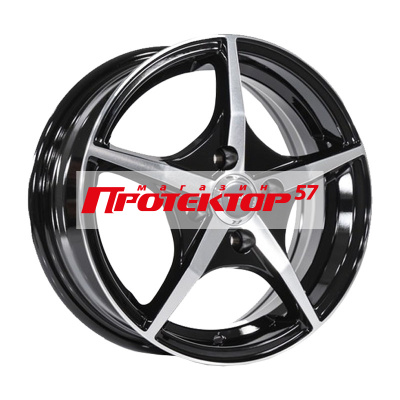 Диск Литой 6x15 PCD 4x100 ET50 D60.1 Megami MGM-19FF BKF