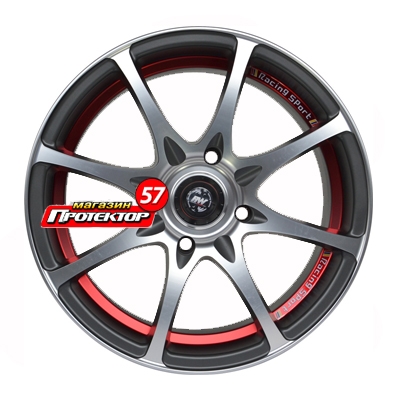 Диск 6.5x15 4x100 ET38 D67.1 Racing Wheels H-480 DDN-IRD F/P