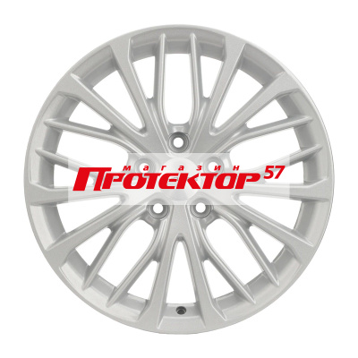 Диск 7x17 5x114.3 ET50 D67.1 Khomen Wheels V-Spoke 705 F-Silver