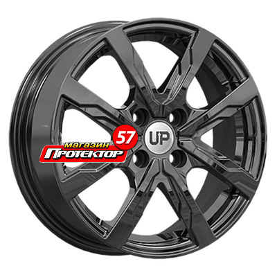 Диск 6x15 4x100 ET40 D60.1 Wheels UP Up122 New Black