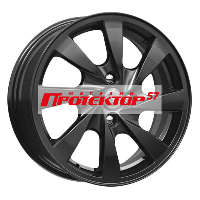 Диск 6x15 4x98 ET33 D58.6 K&K КС928 чёрный