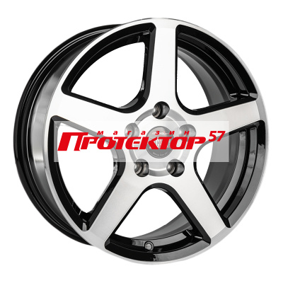 Диск 6x15 5x100 ET38 D57.1 Alcasta M62 BKF