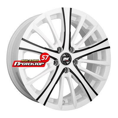 Диск 7x17 5x114.3 ET45 D60.1 Racing Wheels H-537 W-OBK F/P