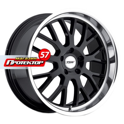 Диск 8x18 5x120 ET20 D76 TSW Tremblant Gloss Black Mirror Cut Lip
