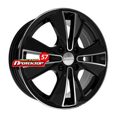 Диск 6x16 4x100 ET45 D67.1 СКАД Эко Селена-черный