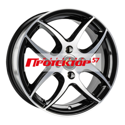Диск 6x15 4x100 ET40 D56.6 CrossStreet CR-18 BKF