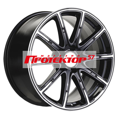 Диск 8.5x19 5x112 ET25 D66.6 Khomen Wheels ORG1903 (MB A/C/E/S Class) Black-FP