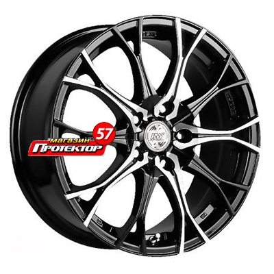 Диск 6.5x15 4x100 ET40 D67.1 Racing Wheels H-530 BK F/P