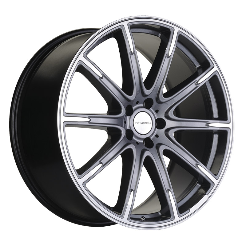 Диск 9.5x21 5x112 ET30 D66.6 Khomen Wheels KHW2102 ( GLS class) Gray-FP