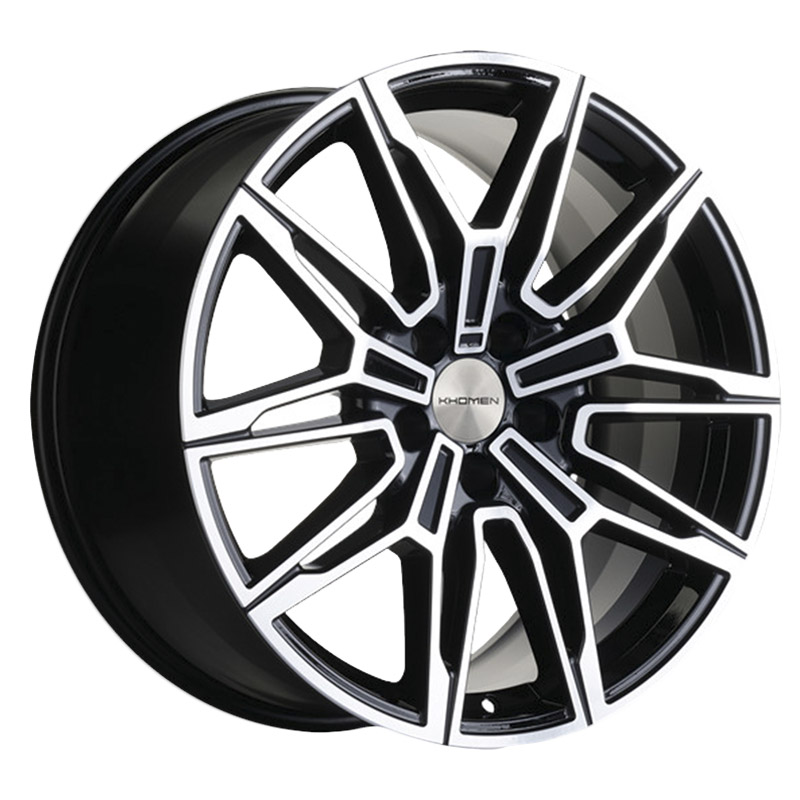 Диск 8.5x19 5x112 ET30 D66.6 Khomen Wheels ORG1904 (3/4/5/6 series) Black-FP