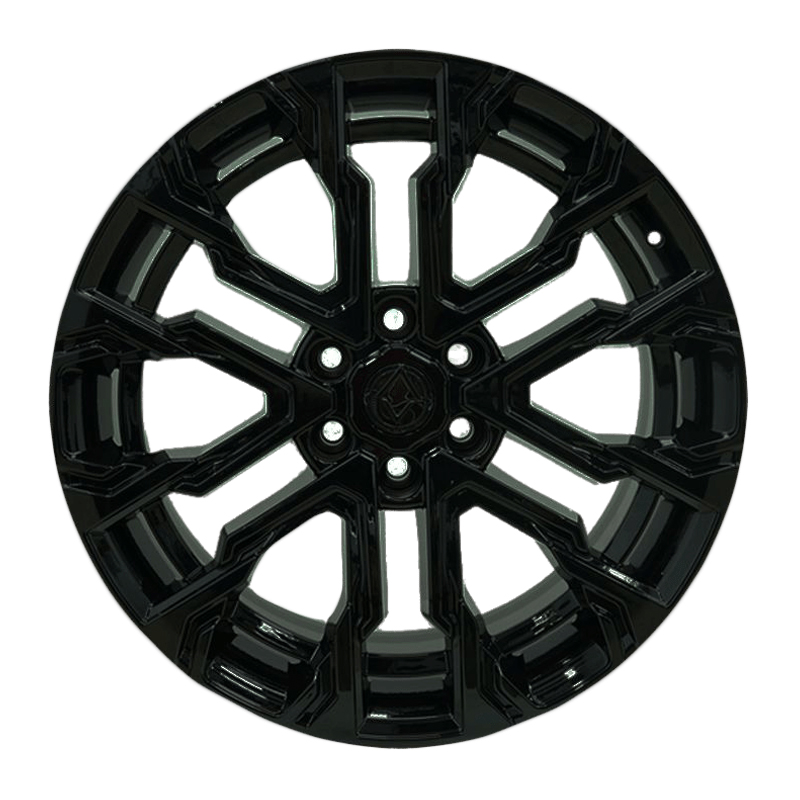 Диск 9x22 6x139.7 ET25 D77.8 Khomen Wheels Zeus 2205 Black matt