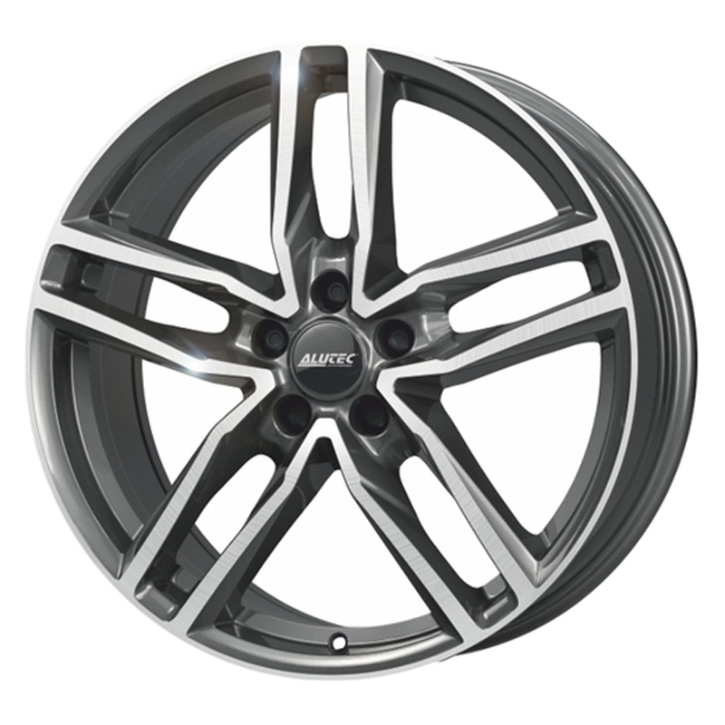Диск 6.5x16 4x108 ET45 D63.4 ALUTEC Ikenu Graphite front polished