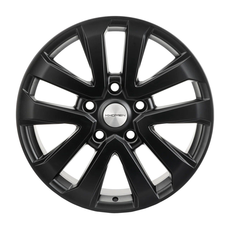 Диск 8.5x20 5x150 ET58 D110.1 Khomen Wheels V-Spoke 203 Black matt