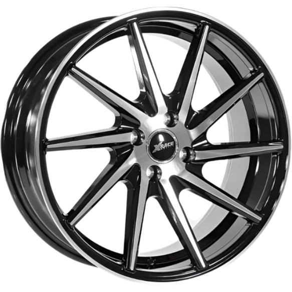 Диск 7.5x17 5x114.3 ET35 D67.1 X-Race H-03(L) bkf