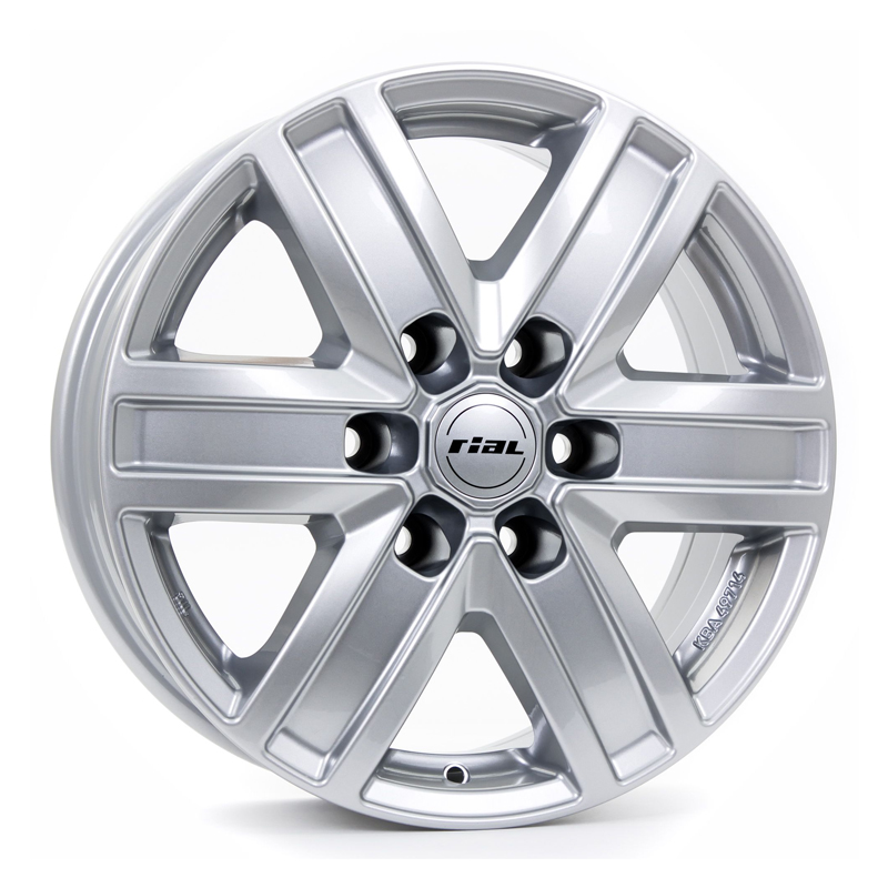 Диск 6.5x16 6x139.7 ET56 D92.3 Rial Transporter 6 Polar Silver
