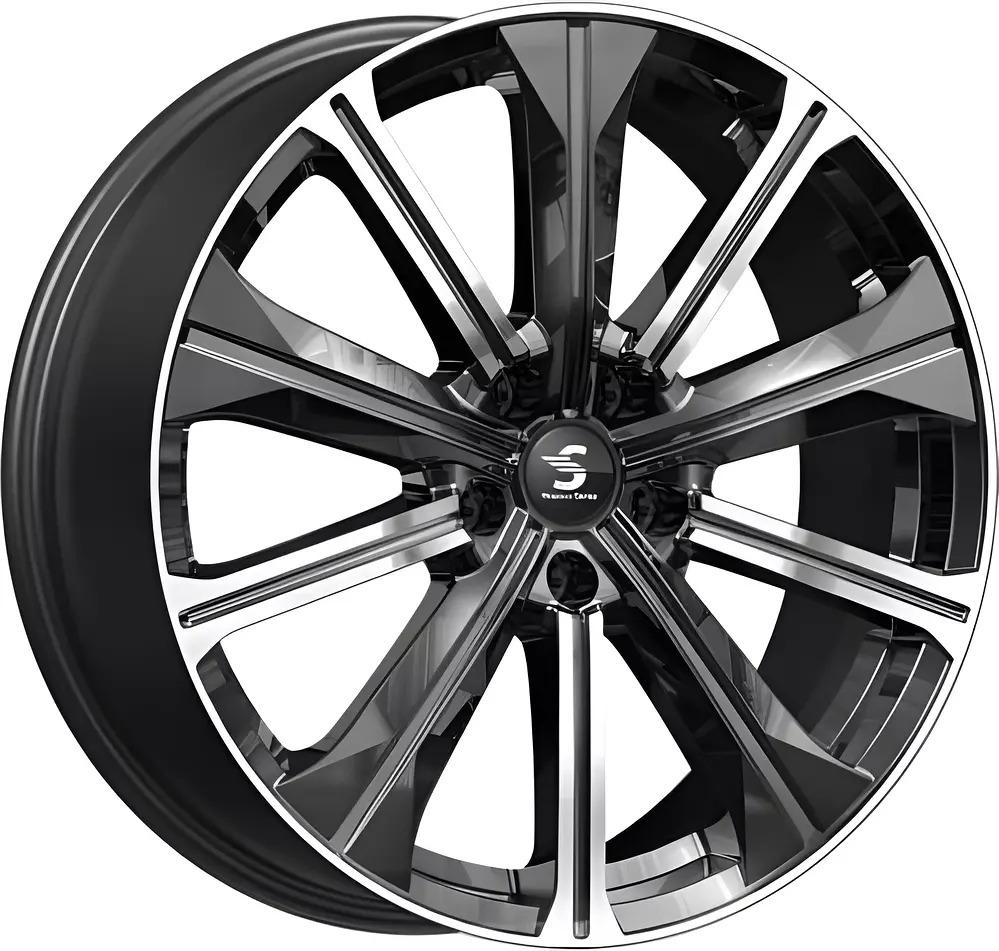Диск Литой 7x19 PCD 5x114.3 ET40 D66.6 Premium Series КР013 Diamond Quartz
