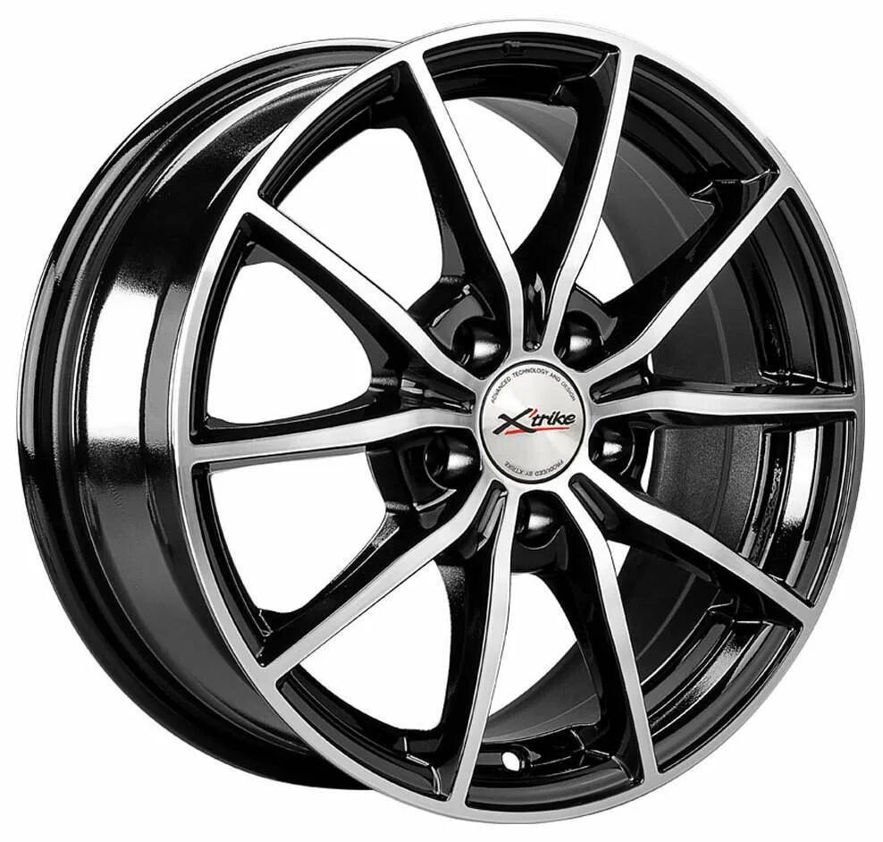 Диск 6.5x15 5x100 ET38 D57.1 X-trike X-111 HBFP