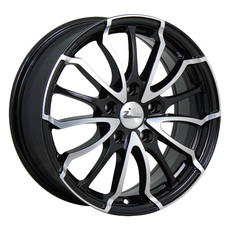 Диск 7x17 5x114.3 ET38 D66.1 iFree Фриман Блэк Джек