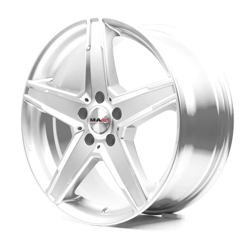 Диск 9x18 5x112 ET25 D66.6 MAK Stern Silver