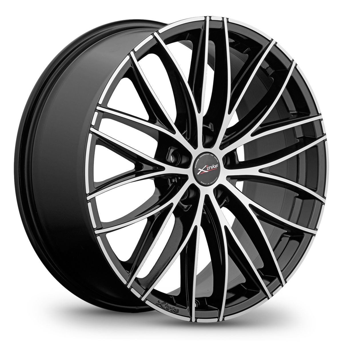 Диск Литой 8x20 PCD 5x114.3 ET40 D66.6 X-trike X-141 BK/FP