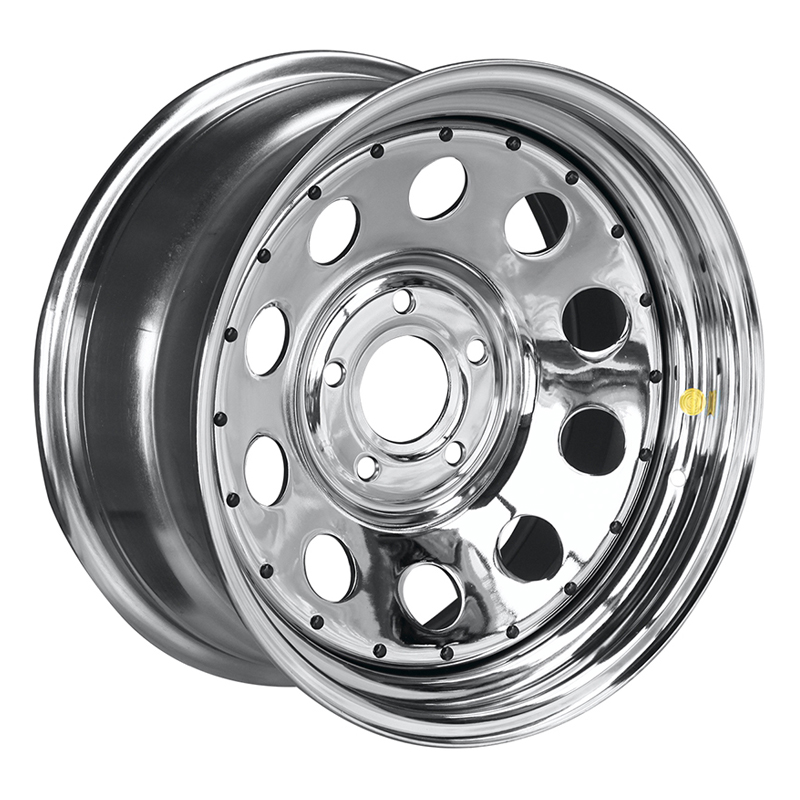 Диск 8x16 6x139.7 ET-10 D110.1 Off-Road-Wheels штамп хромированный