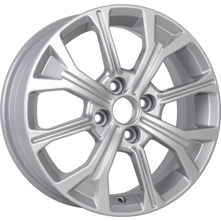 Диск 6x15 4x100 ET50 D60.1 KDW KD1549 Silver Painted