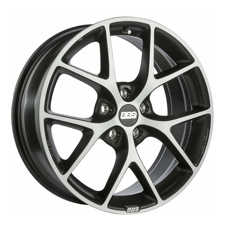 Диск 8x18 5x108 ET42 D70 BBS SR Vulcano grey diamond cut