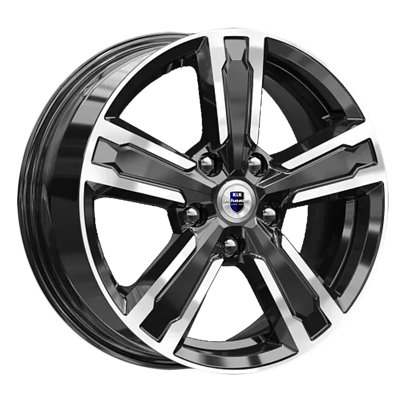 Диск 6.5x16 5x114.3 ET38 D67.1 K&K КС998 Алмаз черный