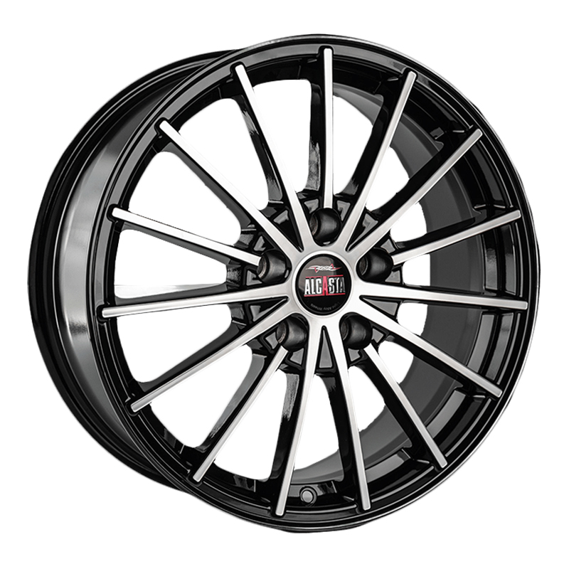 Диск 7x17 5x114.3 ET45 D54.1 Alcasta M60 BKF