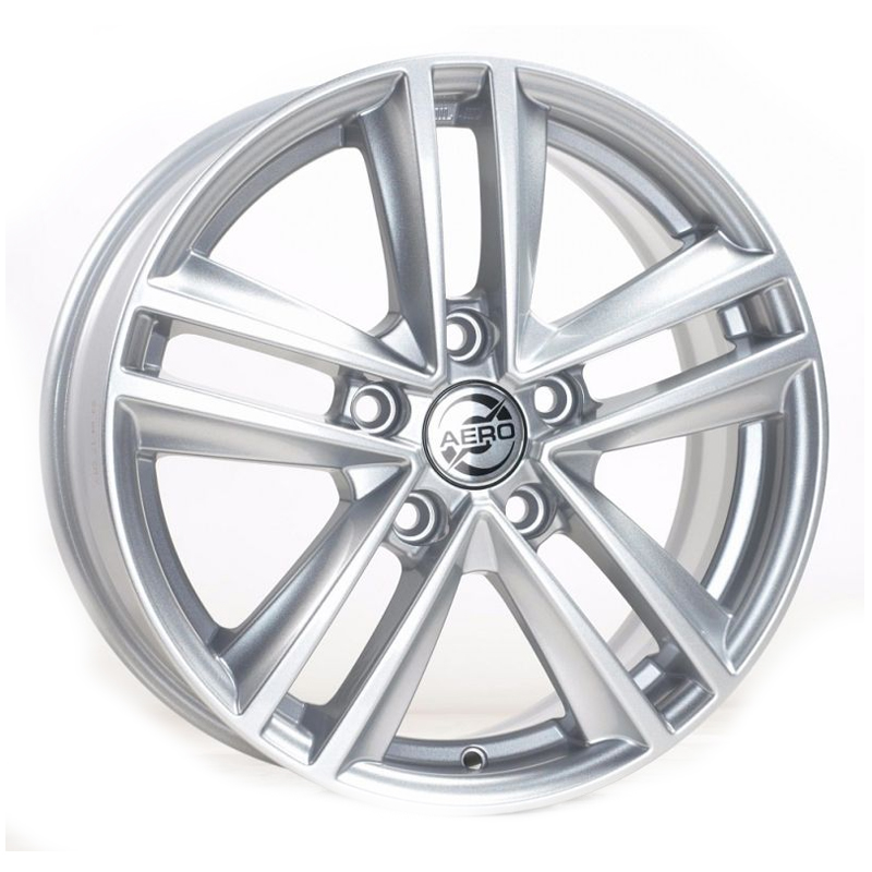 Диск 6x15 5x100 ET38 D57.1 Aero A1712 (КС712) Silver