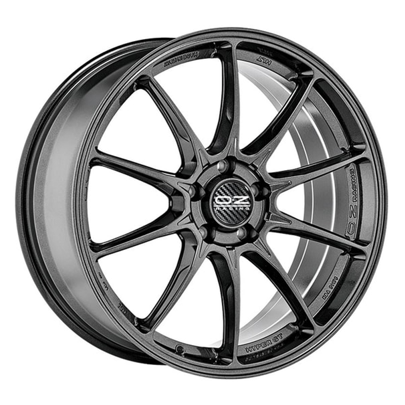 Диск 9x19 5x112 ET37 D75 OZ Racing HyperGT HLT Star Graphite