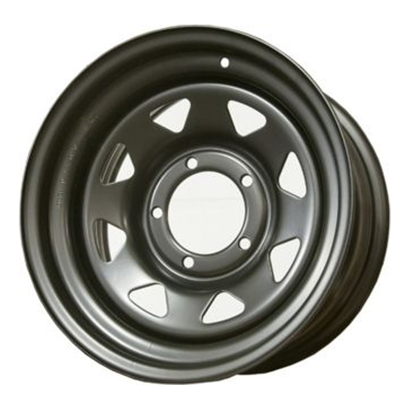 Диск 8x16 5x114.3 ET-19 D84 Off-Road-Wheels штамп Черный матовый