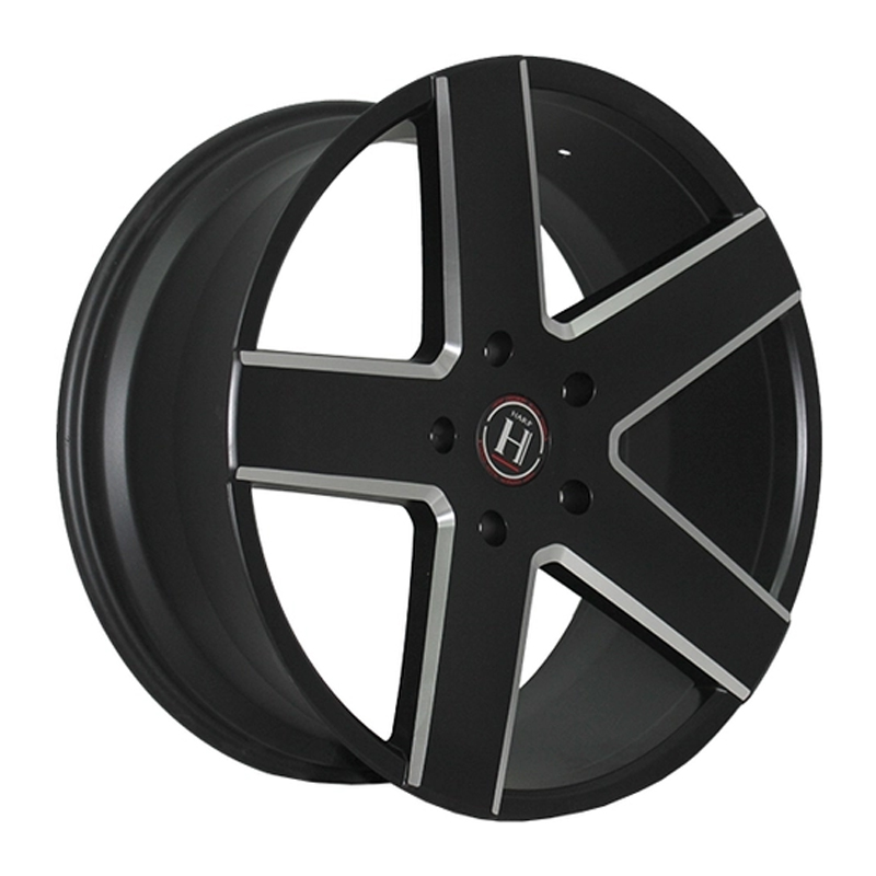 Диск 9.5x22 6x139.7 ET30 D78.1 Harp Y-15 absolute-black__precision-milling