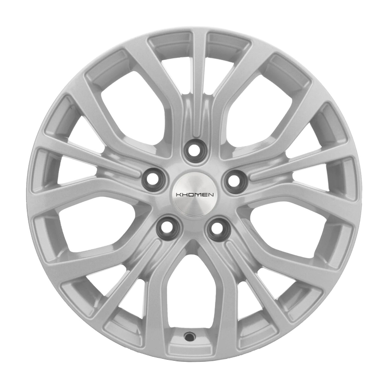 Диск 6.5x16 5x114.3 ET41 D67.1 Khomen Wheels U-Spoke 608 F-Silver