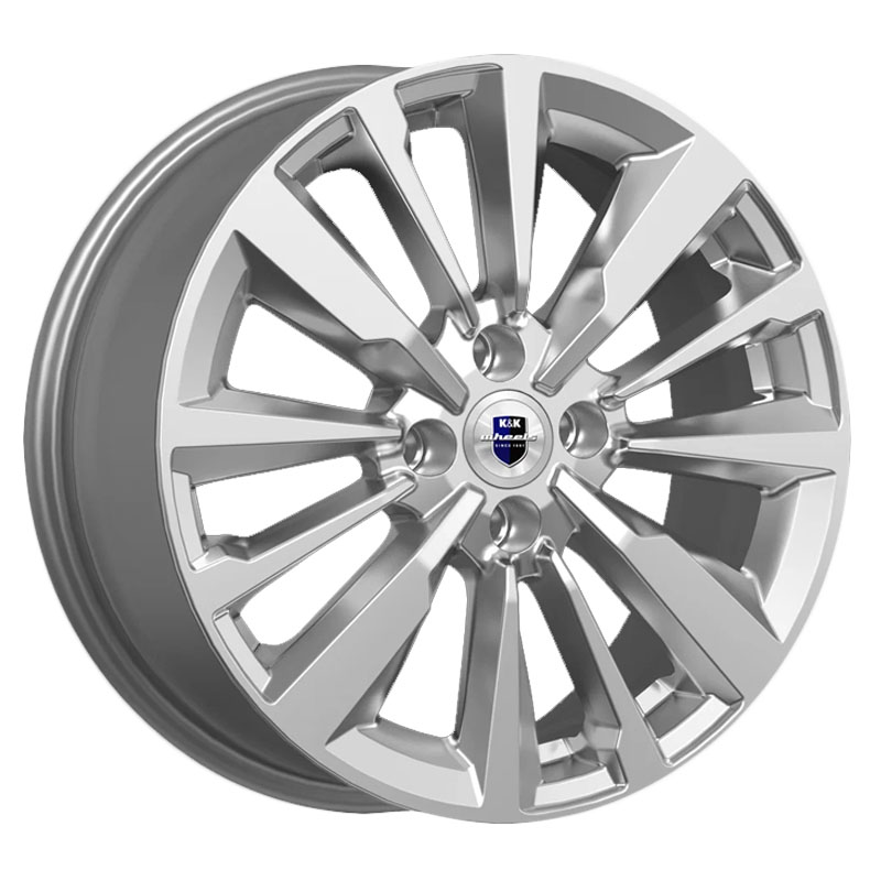 Диск 6.5x16 4x100 ET49 D54.1 K&K КС997 Дарк платинум
