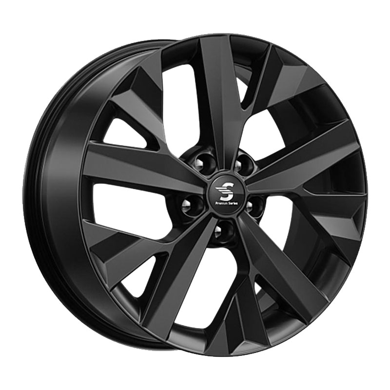 Диск Литой 7.5x18 PCD 5x114.3 ET51 D67.1 Premium Series КР011 Черный матовый