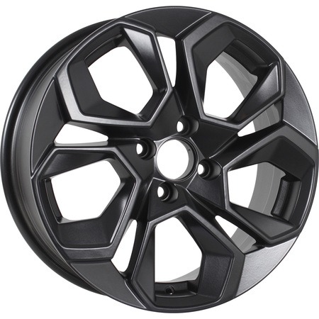 Диск 6.5x16 5x108 ET45 D63.4 KDW KD1620 Matt Black Painted