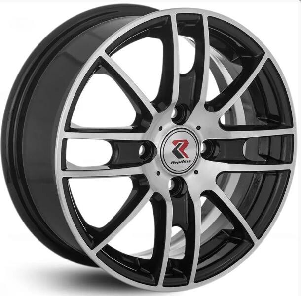 Диск Литой 5.5x14 PCD 4x114.3 ET40 D67.1 K7 K173 Алмаз Черный