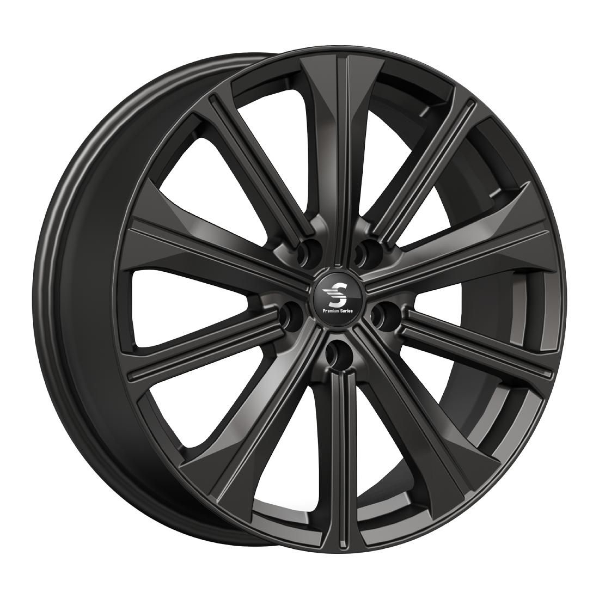 Диск Литой 7x19 PCD 5x112 ET34 D66.6 Premium Series КР013 Fury Black