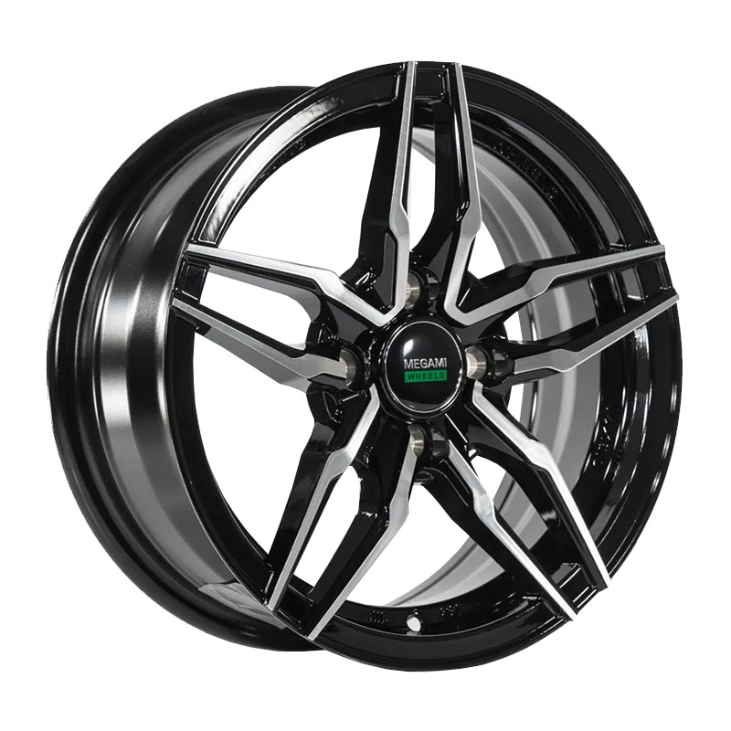 Диск Литой 6x14 PCD 4x100 ET35 D73.1 Megami MGM-30 BKF