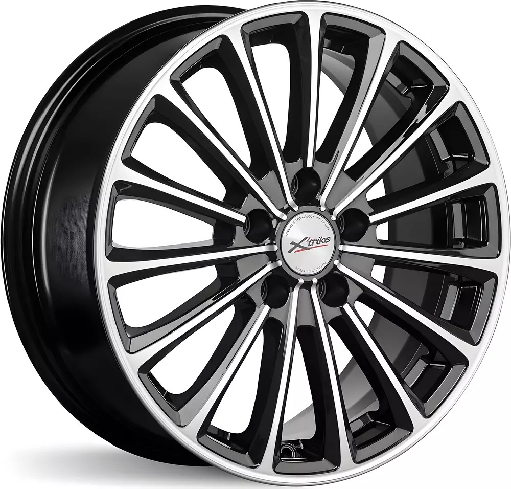 Диск 6x16 5x139.7 ET40 D98 X-trikeRST R136 BK/FP
