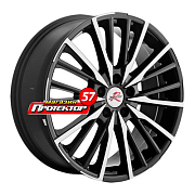 Диск 7x18 5x108 ET36 D65 X-trikeRST R178 BK/FP