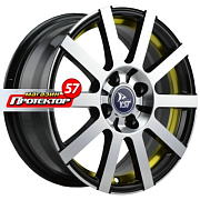 Диск 6x14 4x98 ET35 D58.6 YST X-16 BKFYSI